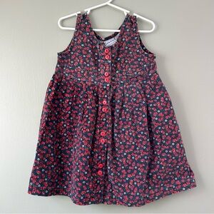 Vintage Apple Print Dress
